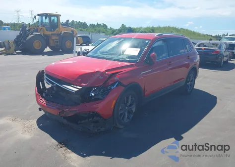 2022 Volkswagen Tiguan 2.0T Se z USA, uszkodzony, nr VIN 3VV3B7AX3NM074482